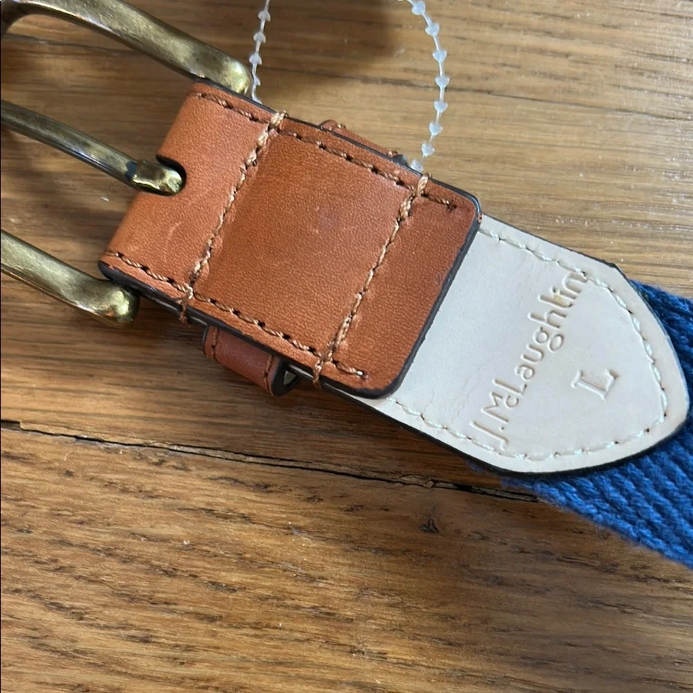 J McLaughlin Blue and Brown Boy’s Belt